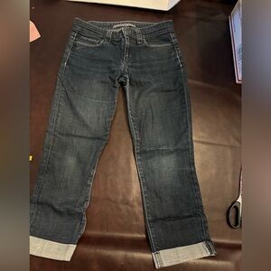 Low rise crop joes jeans